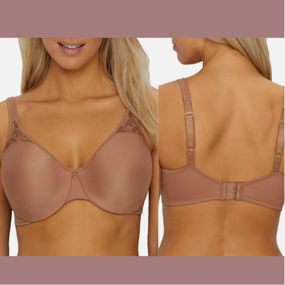 NWT $48 Bali‎ [ 40G ] Passion for Comfort Seamless Underwire Minimizer Bra